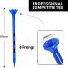 100 Pack 3-1/4 Inch Unbreakable Plastic Golf Tees - Low Friction & Resistance (Stripe) - Buy Online on GoSupps.com
