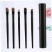 WOONEKY 5pcs Eyeshadow Brush with Case Eyeshadow Brush Kit Cosmetic Tools Blackriflecoffee - Buy Online on GoSupps.com