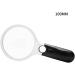 Professional Magnifying Glasses Vision Aids HD Handheld Portable 20 Times with LED Lights for The Elderly to Read 10 Times Higher Than ChildrenStudents with Optical Extension Mirror 3 Times bonny3 - Buy Online on GoSupps.com