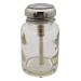 Push Glass Bottle Push Down Alcohol Dispenser for Nail Polish Makeup Remover 80ML push down dispenser