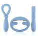 Sensory Chew Toys for Kids with ADHD and Autism - Silicone Teething Tool for Biting Needs - Chewelry for Children-LightSkyBlue