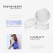 kuou 50 Pcs Empty Plastic Cosmetic Jars 5ml Sample Containers Pots Bottles with Clear Lids - Buy Online on GoSupps.com