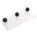 Zerodis Aquarium Coral Rack Bracket Aquarium Acrylic Transparent Coral Frag Rack Strong Suction Corals Question Face Haster Fort For Aquarium Accessories (32 HOLE)