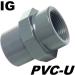 40mm PVC-U Threaded Sleeve Adapter - IG 1 1/4 Internal Thread for Pond Pumps - Ideal for Koi Ponds - Buy Online on GoSupps.com