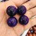 SDWGld Healing Aura Crystal - Natural Dark Achtkristal Balls for Home Decor & Holiday Beautification | Quartz Healing Crystals - Buy Online on GoSupps.com