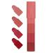 Fellflying Matte Lipstick Set, Lipstick Sets for Women - Non-Sticky Lipstick Set | 4Pcs Waterproof Matte Lipstick Makeup Set,