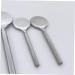 Cuill re De Zinc Pour Application De Masque Et Contour Des Yeux Outil De Soins Peau R utilisable 5.00X1.50X0.30CM argent - Buy Online on GoSupps.com