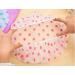 4 Pack Girls Thicken Shower Cap - Waterproof & Elastic Band - Blue Polka Dots - Buy Online on GoSupps.com