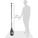 Blue Planet Adjustable Oval Shaft SUP Paddle with Kai Zen Blade | Aircraft Aluminum | Rubberized Grip | All Level Stand Up Paddle Boarding Paddle - Buy Online on GoSupps.com