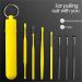 Portable Ear Cleaner Stainless Steel Ear Spoon Set Stainless Steel Ear Wax Remover Reusable Stainless Steel Ear Wax Remover Set Ear Wax Easily Removed Ideal for Personal and Home Use(Yellow) - Buy Online on GoSupps.com