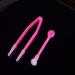 Ifundom 5-Part Contact Lens Tweezers Set | Soft Tip Contact Lens Removal & Insertion Tool | Optimal for Safe Use - Buy Online on GoSupps.com