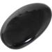 Orientrea Black Tourmaline Palm Stone - 2 Pcs | Healing Crystal Energy Stones - Buy Online on GoSupps.com