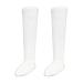 Edenswear Zinc-Infused Long Tube Socks for Babies with Eczema - Wet Wrap Therapy (6 Months White) Whites 6 Month