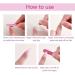 Hand wear nail pearl love false nail powder blusher nail(Size:M) - Buy Online on GoSupps.com