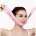 Face Slimming Strap V Shaped Slimming Mask Double Chin Reducer Pain-Free Facial Lifting Bandage For Eliminates Sagging Skin Lifting Firming anti wrinkle anti aging (Pink)