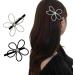 Fashionable Hair Accessory Handcrafted Flower Hair Clip Versatile Hairpins Stylish Flower Barrettes Pearl Flower Hairpin Black - Buy Online on GoSupps.com