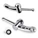 Hand Bidet Sprayer with 59 Inch Hose - Perfect for Personal Hygiene Diaper Cleaning & Pet Care - Silver Finish - Buy Online on GoSupps.com