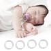 Soft Ring Adapter Clip - Transparent Silicone Fish Clips | 10 Pack Pacifier Holders & Birthday Gifts for Kids - Buy Online on GoSupps.com