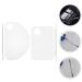 Buy Baluue Acrylic Makeup Palette Set - 2 Sets with Spatulas for Cosmetics Nail Art & Beauty Salon | International Shipping Available - Buy Online on GoSupps.com
