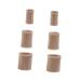 CLISPEED 6pcs Toe Tubes Sleeves Foot Toe Ecallus Sleeves Bunion Toe Separator Silicone Remover Silicone Gel Bunion Pads Fabric Toe Sleeves Shoe Toe Protector Toe Sleeves Silicone Corn