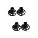 Balacoo 4 Pcs Electric Grinding Chuck Cleaning Accessories Grinders Blower Thread Grinding Dust Blowing Tool 3x3cmx2pcs Blackx2pcs