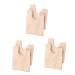 Healifty Thumb Splints 3 Pairs Thread Stand Thumb Brace Big Bunionette Thumb Straighteners Separator Bracket Orthotics Splitter Sock Foot Bunion Brace Bunion Sleeves As Shownx3pcs Sx3pcs