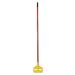 Rubbermaid Commercial invader 60 Inch Fiberglass Wet Mop Handle, Red (FGH14600RD00)