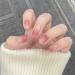 24Pcs/Set Press On Nails Mid Length Red Gradient False Nails Acrylic Fake Nails Full Cover Nails Tips Artificial Finger Manicure Press on nails for Women and Girls - Buy Online on GoSupps.com