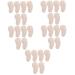 FOMIYES Compact Foot Pads 15 Pairs Anti Slip Stickers for Heels Anti-Skid Pads Heeled Boots for Women Non Shoe Inserts Ladies Insoles Womens+Pumps Support Pad Foot Pigskin Women's