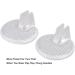 6 Pairs Flip Flop Gel Cushion Toe Pads - Comfortable Toe Cushions for Flip Flops - Buy Online on GoSupps.com