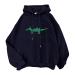 Mint Green Women's Cute Hoodie - Teen Girl Fall Sweatshirt | Casual Black Sweatshirt Women | Size M - Buy Online on GoSupps.com