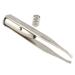 Webrauen light steel hair removal pluck the sloping tweezers light steel face hair face hair nasal hair glass or wood splinters