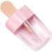 Vailang Mini Lip Gloss Tube - 3.2x6.8 cm Sweet Ice Shape Pink Lid Rubber Inserts - Empty Lip Balm Container for Lipstick Samples - Buy Online on GoSupps.com