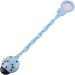 Greattangle Silicone Baby Pacifier & Bite Ring | Quality Toddler Feeding Nipple with Anti-Drop Chain - Blue - Buy Online on GoSupps.com