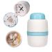 Pill Cutter for Small Pills 1/4 with Storage Lid and Safety Blade