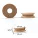 COHEALI 20pcs Wheels for Car Accesorios Para Autos Car Accessory Wood Wheels Accessories Car Wood Toy Picture 1 Size 1 - Buy Online on GoSupps.com