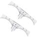 Gogogmee Scale Ruler 10pcs Set Makeup Ruler Eyebrow Stencil Eyebrow Guide Measure Tool Eyebrow Stickers Disposable Makeup Gadgets - Buy Online on GoSupps.com
