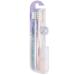 Clean ultra soft toothbrush for adults/pregnancy/junior manual toothbrush with 8 tubes with 12 000 soft dental bristles 2 pieces of toothbrushes for bathrooms