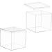 Clear Acrylic Display Boxes with Lid - 4.7x4.7x4.7 Inches for Candy, Jewelry, Coins & Crafts - Buy Online on GoSupps.com