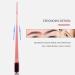 Dual Edge Eyebrow Brush and Comb Portable 2 In 1 Double Sided Eyelash Hairline Control Shaper Hair Brush Makeup Grooming Tool for Women Girls Pink - Buy Online on GoSupps.com