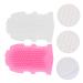 2-Piece Silicone Body Massage Brush Set for Exfoliation and Scrubbing - Buy Online on GoSupps.com