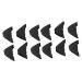 Hemoton 6 Pairs Women's Foam Pad High Heel