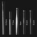 5Pcs Stainless Steel Ear Wax Pickers Set - Earpick Wax Remover Curette & Cleaner Tool - Buy Online on GoSupps.com