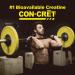 CON-CRET Creatine HCl Capsules | Muscle Cognitive Cellular Energy Support | No Bloating or Cramps | Strength & Endurance | Creatine Pills (72 Count) - Buy Online on GoSupps.com