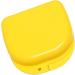 Buy Verdant Touch Mouth Protection Container - Professional Retainer Case & Portable Denture Tank in Yellow | International Shipping Available - Buy Online on GoSupps.com
