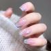 Adhesive Decals Black Blue Green DIY Manicure Wave French French Tips Nail Stickers Silver White 3D(STZ-CS063) - Buy Online on GoSupps.com