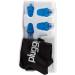 Pluggerz Uni-Fit Earplug Double Pack - Soft Silicone Noise Protection with Special Filter | Includes Cord & Fastening Clip for Comfortable Use - Buy Online on GoSupps.com