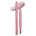 Eyebrow Pencil Double End Angled Tip Applicator with Highlighter Pen for Eyebrows Daily Makeup Work Party Beginners