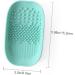 DOITOOL 1pc Brush Cleaning Pad Brush Cleaning Plate Brush Scrub Board Silicone Makeup Brush Cleaning Mat Rabbit Hair Claw Face Scrub Cosmetic Brush Cleaner Portable Wash Pad - Buy Online on GoSupps.com
