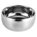 Men's Wet Shaving Soap Mug Bowl - Silver Metal Face Cleaning Tool with Lid for Ultimate Grooming Experience - Buy Online on GoSupps.com